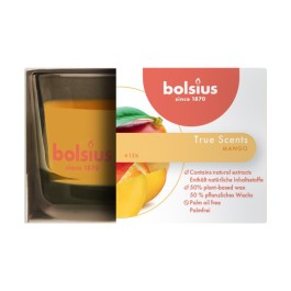 Bolsius geurglas mango geurkaars 50/80 