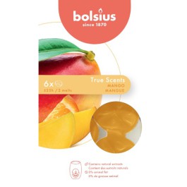 Bolsius wax melts mango geur 6 stuks (25 uur)