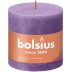 Bolsius violet rustiek stompkaarsen 100/100 (62 uur) Eco Shine Vibrant Violet