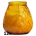 12x lowboy amber, de sfeervolle buiten- en binnen kaarsen in sierlijk doorzichtig sfeerglas