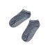 Zwarte sokken met witte rubberen anti-slip stippen