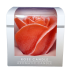 Oudroze roos figuurkaars met aardbeien geur (30 uur) verpakt